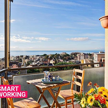 Homey Seaview Apartment By Wonderful Italy Cenova Dış mekan fotoğraf