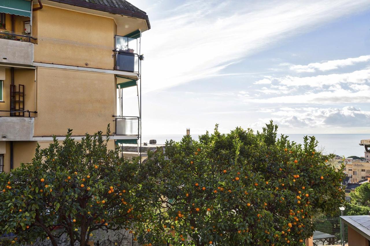 Homey Seaview Apartment By Wonderful Italy Cenova Dış mekan fotoğraf